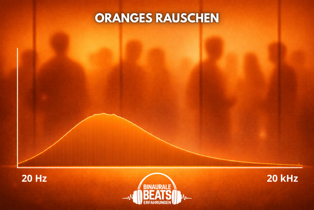 Oranges Rauschen Darstellung