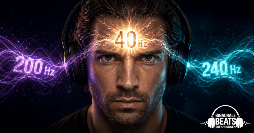 Die Entstehung eines Gamma Binaural Beats